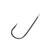 Mustad Match Feeder Round Bend Match 14 mit Plättchen, Haken mit Widerhaken 15 Stk.