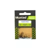 Mustad Match Feeder Feeder Spade 8 Plattenhaken, mit Widerhaken 15 Stück
