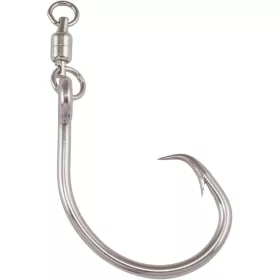   Mustad Demon Perfect Circle Stainless Steel 8/0 Wels-Haken 2 Stk.