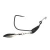 Mustad Infiltrator Blade Weighted 10gr 8/0 gewichteter Offset-Haken 2 Stück