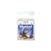 Mustad Best Kirby Hooks Bronze 2 Haken mit Öhr und Widerhaken 10 Stück