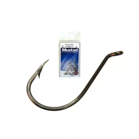   Mustad Beak Stainless Steel 5/0 mit Öhr, Widerhaken Zanderangelhaken 5 Stück
