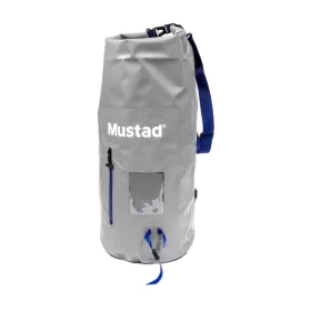 Mustad Daybreak Dry Bag 40l Grau-Blau Wasserdichte Tasche