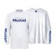 Mustad Hellgrau Brand Longsleeve UV S Langarmshirt