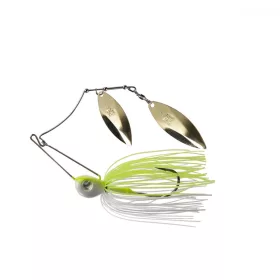 Mustad Arm Lock Chartreuse Weiß 10gr Spinnerbait