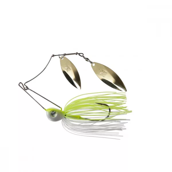 Mustad Arm Lock Chartreuse Weiß 10gr Spinnerbait