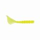 Mustad Aji Parachute Tail 4,31cm Klar Chartreuse Plastikköder 12 Stück