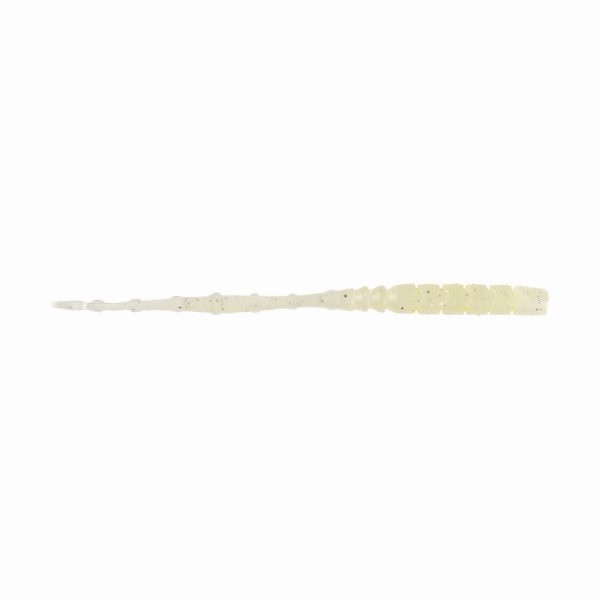 Mustad Aji Straight Tail 7,62cm Weiß Leuchtend Plastikköder 12db