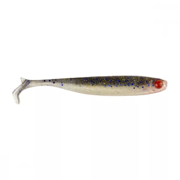 Mustad Mezashi Z-Tail Minnow 7,62cm Blue Dot Sardine Kunstköder 6 Stk.