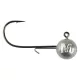 Mustad Kugel-Jigkopf mit Köderhalter 4/0 3gr Jigkopf mit Haken 6 Stück