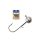 Mustad Ball Jig Head With Keeper 25gr 6/0 Jigkopf mit Haken 25 Stk.