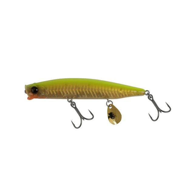 Mustad Vertabrata 70S Gold Pearl Chartreuse 7,0cm 10,0gr Wobbler