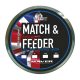 Maver Monofilament Match&Feeder Sinking 600m 0,203mm Monofile Hauptschnur