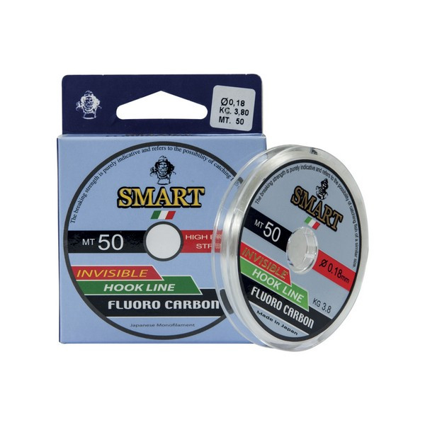 Maver Fluorocarbon Smart 50m 0,120mm Raubfischvorfach