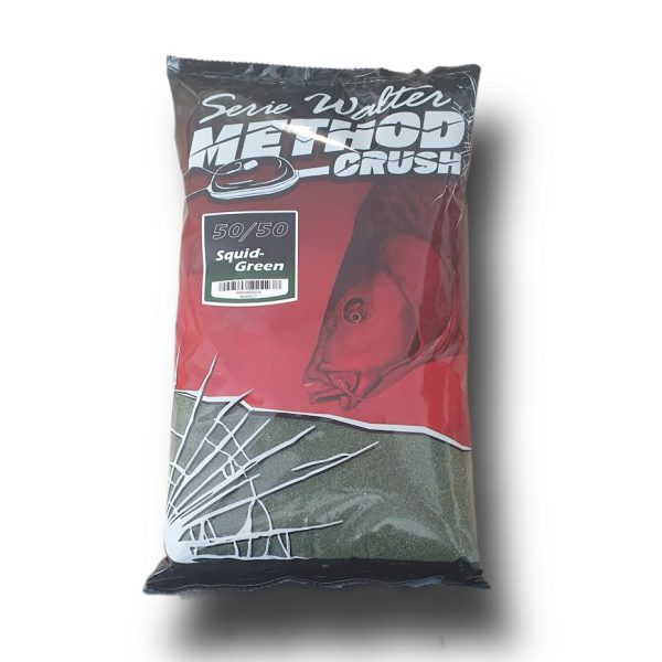 Serie Walter SW Method Crush 50/50 Squid-Green Fischmehlfutter 1kg