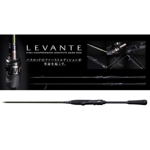 Megabass Levante SP JP F1-63LVS 2P 192cm 0,9-3,5gr 2-teilige Spinnrute