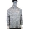 Major Craft Sun Protection Hoodie Hellgrau UV-beständiges Kapuzenoberteil L
