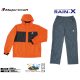 Major Craft Rain-X orange zweiteilige Regenausrüstung 2XL