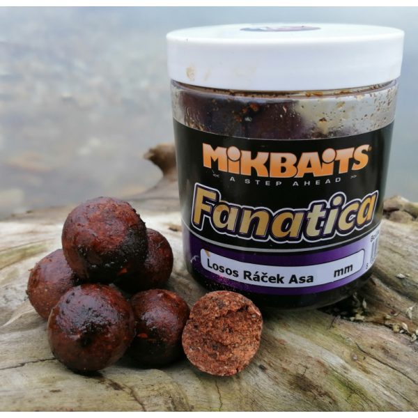 MIKBAITS FANATICA – LRA - Bojli IM DIP - Lachs und Krebs und Asa 250 ml 20 mm