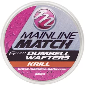 Mainline Match Dumbell Wafters Red Krill Hakenköder 10mm