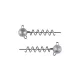Fox Rage Mega Screws Bulk 10gr Schraub-Jigkopf 20 Stk.
