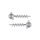 Fox Rage Mega Screws Bulk 20gr Schraub-Jigkopf 20 Stk.