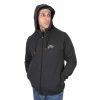 Fox Rage Voyager Hoody Dark Grey Kapuzenpullover mit Reißverschluss L
