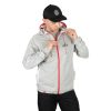 Fox Rage Voyager Zip Hoody Light Grey Reißverschluss-Kapuzenpullover S