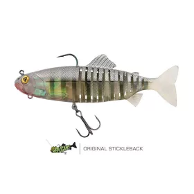   Fox Rage Jointed Replicant 15cm 60gr Original Stickleback Gummifisch