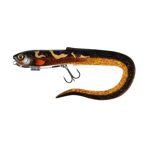Fox Rage Slick Eel Loaded 35cm UV Perch Gummiköder
