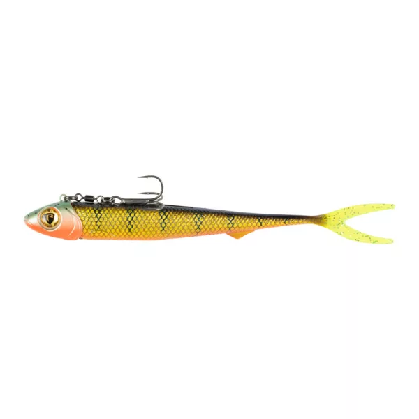 Fox Rage Pelagic Ready Rig Slick Finesse Natural Perch Kunstköder 16cm