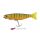 Fox Rage Pro Shad Jointed Loaded 18cm UV Natural Perch Gummifisch