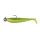 Fox Rage Bulk Loaded Zander Pro Shads UV Lemon Tiger 10cm 4/0 10gr Plastikköder
