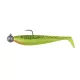 Fox Rage Bulk Loaded Zander Pro Shads UV Lemon Tiger 12cm 4/0 50gr Kunststoffköder