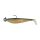 Fox Rage Bulk Loaded Zander Pro Shads UV Hot Olive 12cm 4/0 50gr Kunststoffköder