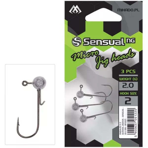 Mikado 4 Sensual 6gr Micro Jigkopf 3 Stk.