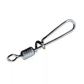 Sasame Black Nickel M Schnellverschluss mit Wirbel 5Stk