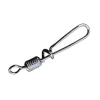 Sasame Black Nickel S Schnellverschluss mit Wirbel 5Stk