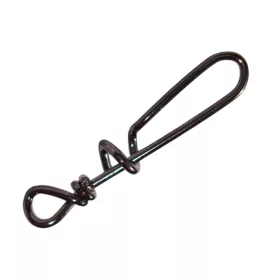 Sasame Black Nickel LL Gedrehter Köderhalter Clip 8Stk