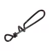 Sasame Black Nickel M Gedrehter Köderhalter Clip 9Stk