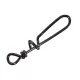 Sasame Black Nickel S Gedrehter Köderhalter Clip 9Stk