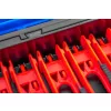 Preston Interlok Winder Tray Red Rig-Leiter-Set mit Modul Rot 13cm