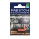 Preston Slip Carp Connector Gelb Fluo Schnellverschluss