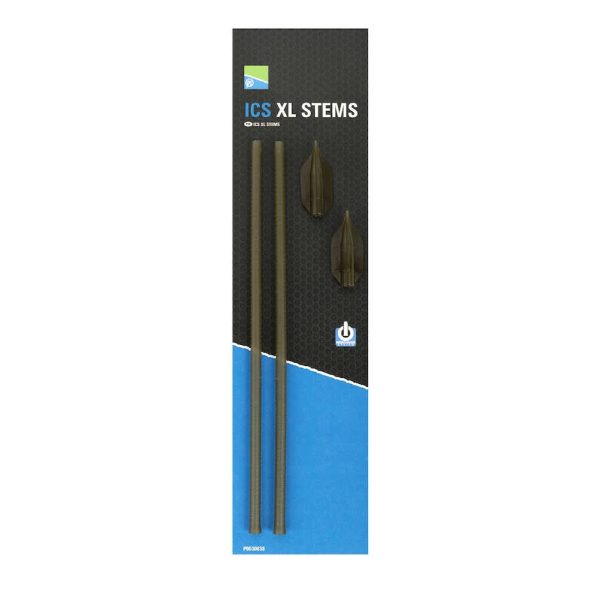 Preston Ics Stems XL Method Führungsschaft 180mm 2 Stück/Packung