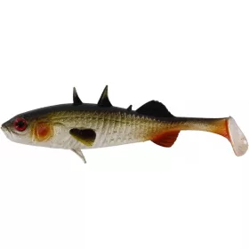   WESTIN Stanley the Stickleback Shadtail 9cm 7g - Lively Roach 6 Stk./Pck. Plastikköder