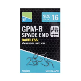 Preston GPMB Hooks Size 20 Spade End Brassenhaken