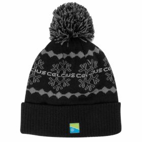 Preston Celcius Waterproof Bobble Winter Wasserdichte Mütze