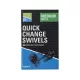 Preston Quick Change Swivels Medium Schnellverbinder