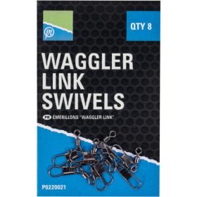Preston Waggler Link Swivels Schnellkupplung