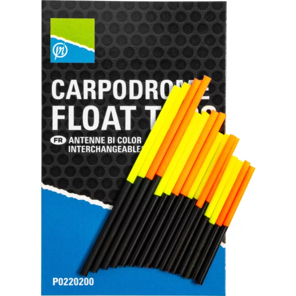 Preston Carpodrome Float Tops Auswechselbare Posenantenne 16 Stk.